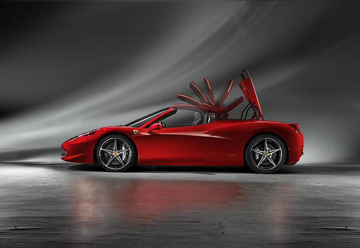 Ferrari 458 Speciale A, ferrari 458 spyder frankfurt, car, HD wallpaper