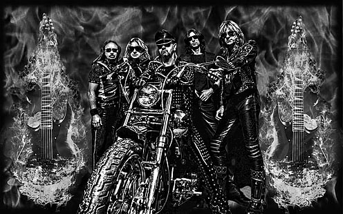 Judas Priest HD, música, sacerdote, judas, Fondo de pantalla HD HD wallpaper
