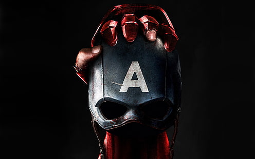 Captain America masque fond d'écran, films, Captain America: Civil War, Fond d'écran HD HD wallpaper
