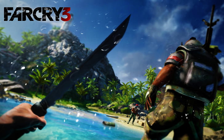 Far Cry 3 широка, далечна, плачеща, широка, HD тапет