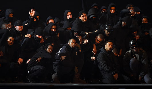 Herren schwarze Mütze, Kanye West den ganzen Tag, Kanye West, 2015, neues Album, HD-Hintergrundbild HD wallpaper