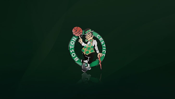 Boston Celtics-Logo, Basketball, Boston Celtics, NBA, HD-Hintergrundbild