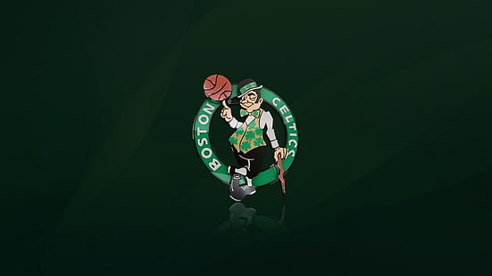 Boston Celtics-Logo, Basketball, Boston Celtics, NBA, HD-Hintergrundbild HD wallpaper