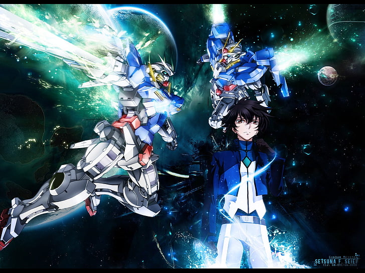 Gundam 00 wallpaper, Mobile Suit Gundam 00, Gundam, Setsuna F. Seiei,  Gundam 00 exia, HD wallpaper | Wallpaperbetter