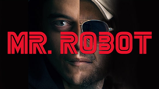 Tapeta cyfrowa Mr Robot, Mr. Robot, hacking, Elliot (Mr. Robot), Christian Slater, Rami Malek, Tapety HD HD wallpaper