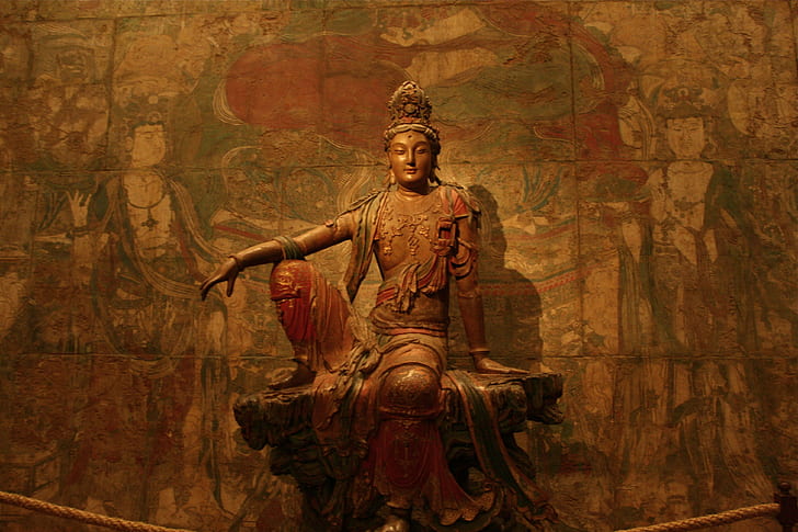 Bodhisattva, Buddha, Buddhism, Guanyin, spiritual, HD wallpaper