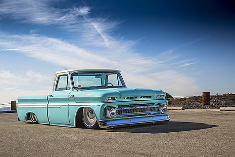 1966, c10, chevrolet, chevy, classic, custom, hot, hotrod, lowrider, muscle, pickup, rod, rods, HD tapet HD wallpaper