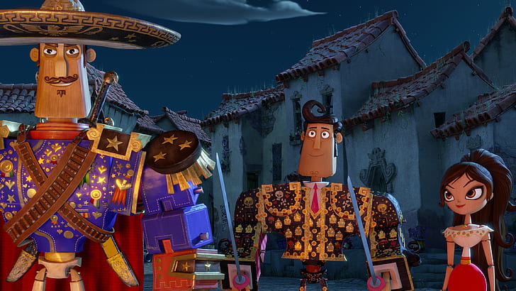 Movie, The Book of Life, Joaquin (The Book of Life), Manolo (The Book of Life), Maria (The Book of Life), HD wallpaper