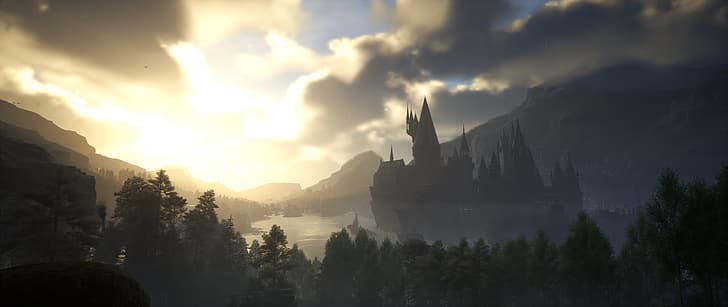 Hogwarts Legacy, Hogwarts, Harry Potter, Videospielkunst, Screenshot, HD-Hintergrundbild