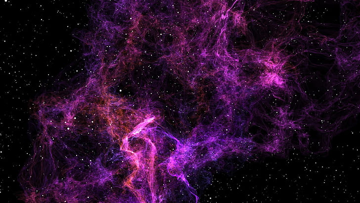 ruang yang indah, bintang, alam semesta, gaya ungu, nebula ungu, indah, Ruang, Bintang, Universe, Ungu, Style, Wallpaper HD