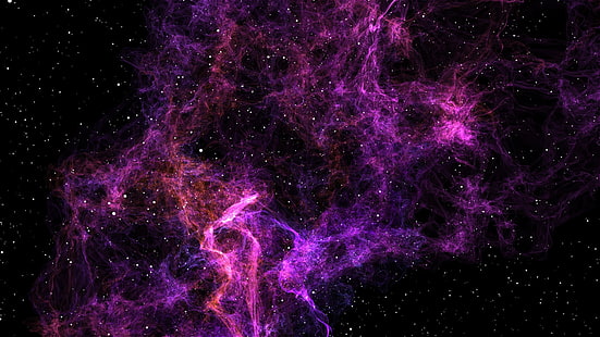 Schöner Raum, Sterne, Universum, lila Stil, lila Nebel, Schön, Raum, Sterne, Universum, lila, Stil, HD-Hintergrundbild HD wallpaper