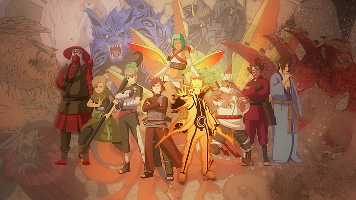 Poster Naruto, Uzumaki Naruto, Naruto Shippuuden, anime, Wallpaper HD