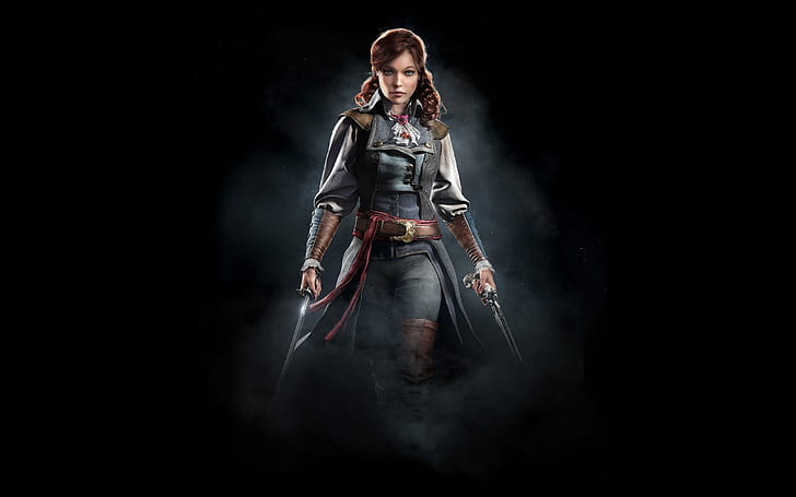 Elise Assassins Creed Unity, HD wallpaper