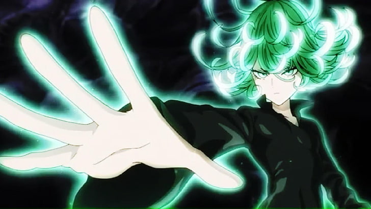 One Punch Man, Tatsumaki, Power, Anime, Girl, Hellseher, HD-Hintergrundbild