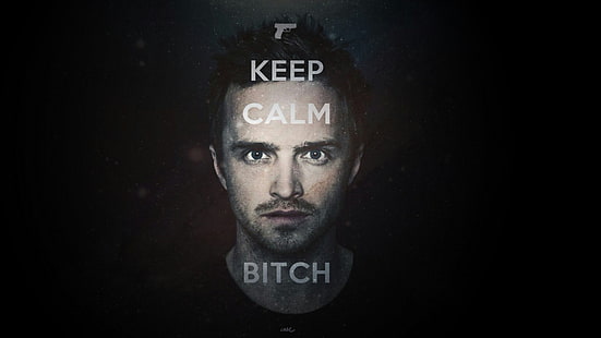 keep calm text, Breaking Bad, Jesse Pinkman, Keep Calm and..., HD wallpaper HD wallpaper