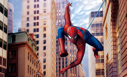 Человек-паук Marvel HD обои, The Amazing Spider-Man цифровые обои, Мультфильмы, Другие, Marvel, Человек-паук, HD обои HD wallpaper