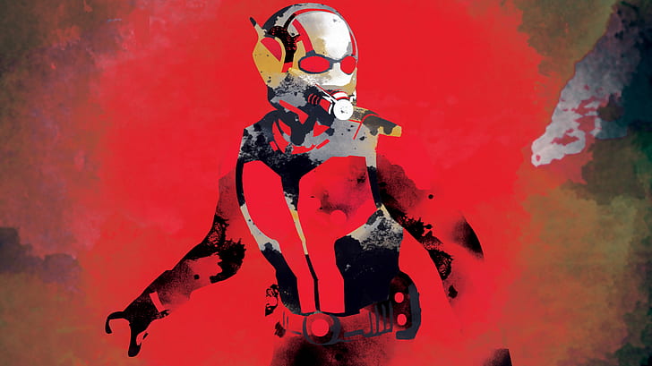 ant man, hd, artwork, superheroes, digital art, HD wallpaper