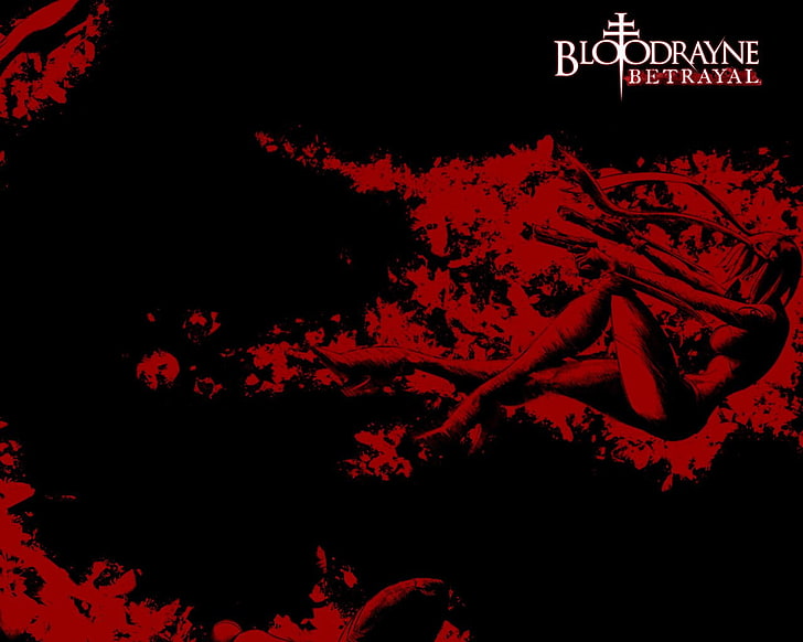 BloodRayne, BloodRayne , Betrayal, Blade, Game, Rayne (BloodRayne), Vampire, HD wallpaper