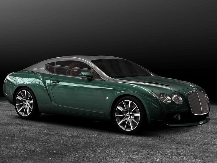 2008, Bentley, GTZ, luxe, Zagato, Fond d'écran HD