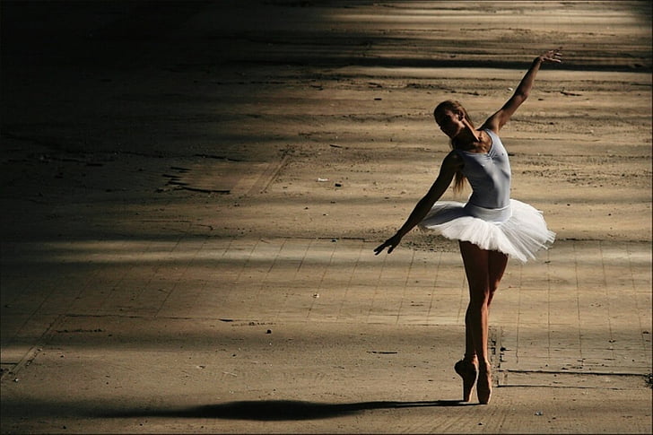 balet, cantik, ceria, penari, gadis, suasana hati, Wallpaper HD