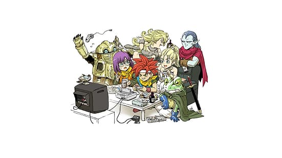 Chrono Trigger, Akira Toriyama, SNES, Sfondo HD HD wallpaper
