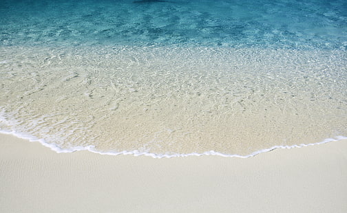 Beach Shore Wave HD Wallpaper, orilla del mar, Naturaleza, Playa, ola, orilla, Fondo de pantalla HD HD wallpaper