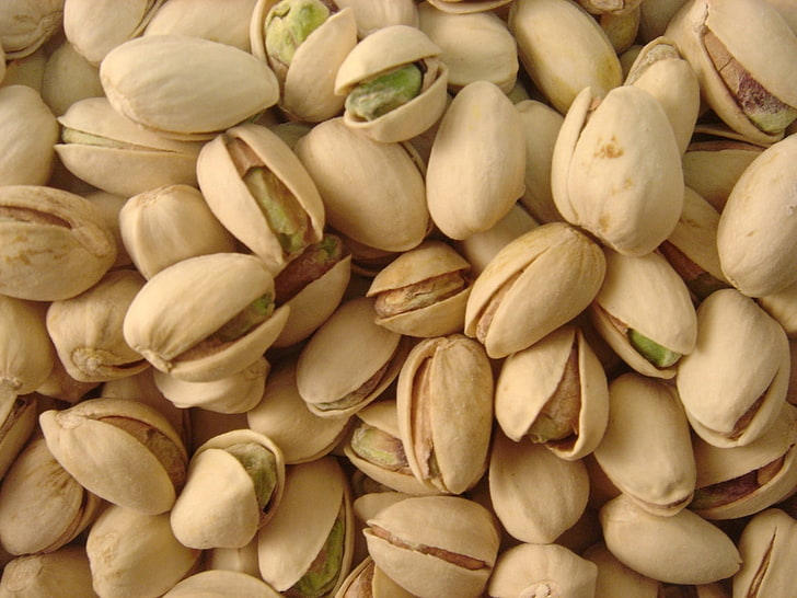 cashew nuts, pistachios, food, tasty, HD wallpaper