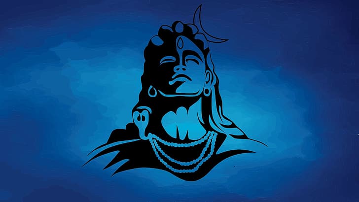 Lord Shiva, hinduiska gudar, hinduism, Indien, HD tapet