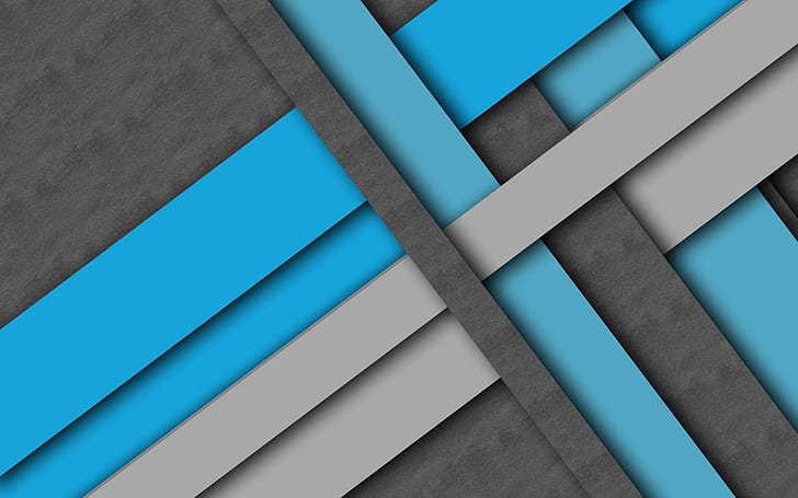 line, shape, texture, blue, gray, HD wallpaper
