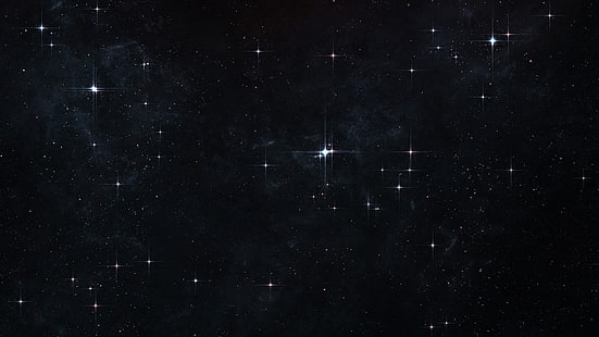 Sternenhimmel, Nachthimmel, Weltraum, Sterne, HD-Hintergrundbild HD wallpaper