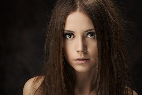 Ksenia Kokoreva, mulheres, rosto, retrato, Maxim Maximov, modelo, HD papel de parede HD wallpaper