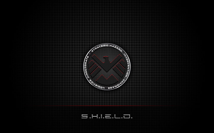 S.H.I.E.L.D logo, Agents of S.H.I.E.L.D., Marvel Comics, S.H.I.E.L.D., HD wallpaper