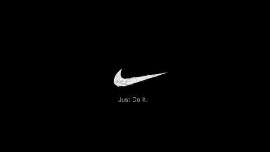 Лого на Nike, nike, просто го направете, лозунг, HD тапет HD wallpaper