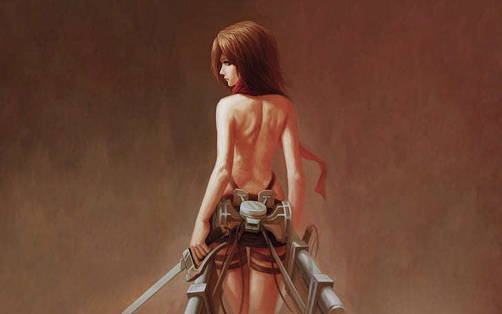 Mikasa Ackerman Kunst, Fantasie, Mikasa, Ackerman, HD-Hintergrundbild