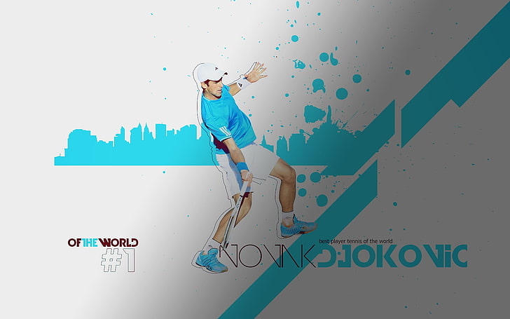 التنس ، نوفاك ديوكوفيتش، خلفية HD