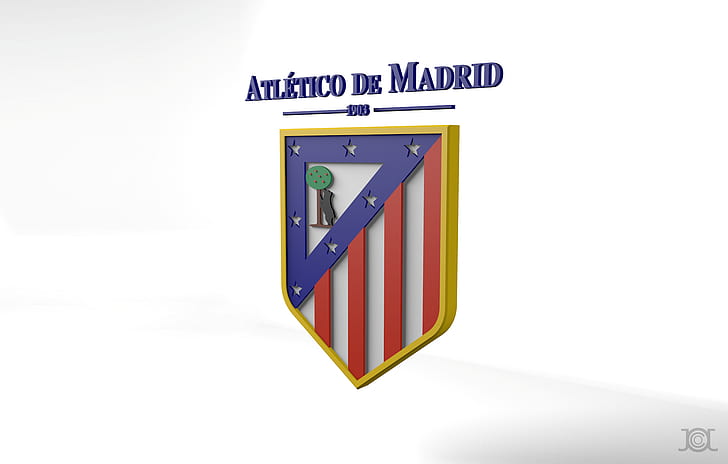 أتلتيكو مدريد ، أتلتيكو مدريد ، الدوري الإسباني ، مدريد، خلفية HD