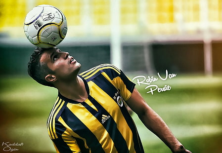 piłkarze robin van persie fenerbahce turcja piłka nożna, Tapety HD HD wallpaper