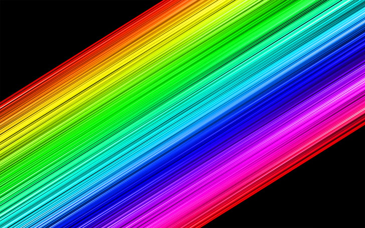 Warna, Spektrum, Pelangi, warna, spektrum, pelangi, Wallpaper HD