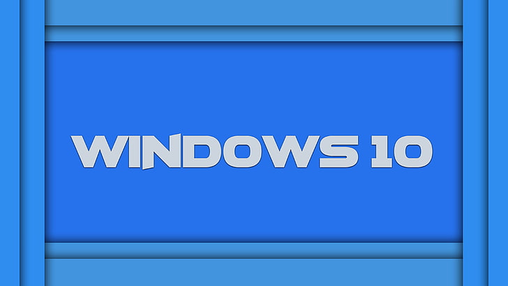 شعار Windows 10 ، Windows 10 ، نظام التشغيل ، الكمبيوتر، خلفية HD