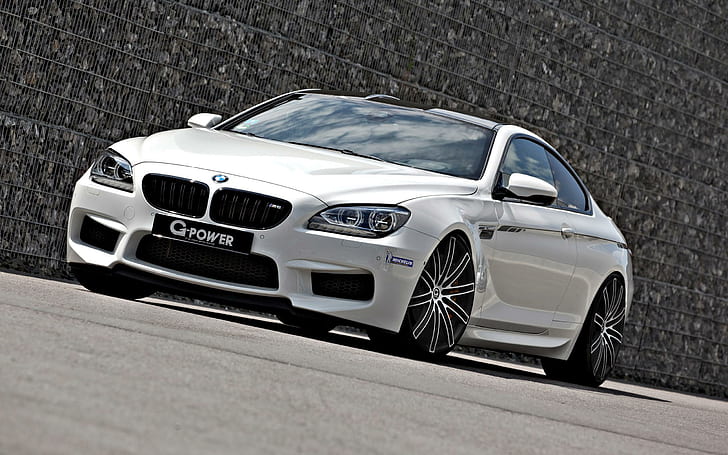 2013 G Power BMW M6 F13, white bmw g power coupe, power, 2013, cars, HD wallpaper