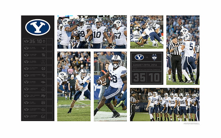 brigham, byu, college, cougars, football, young, Tapety HD