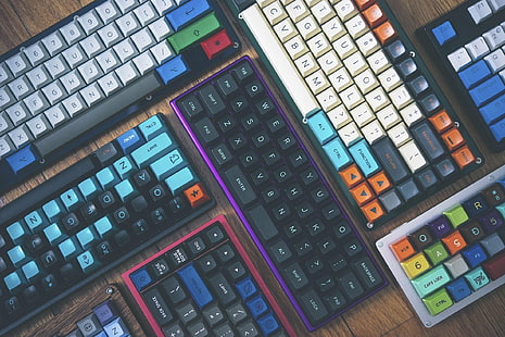 Tastaturen, mechanische Tastatur, HD-Hintergrundbild HD wallpaper