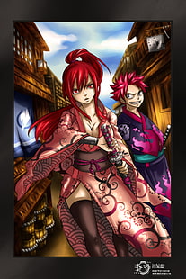 Scarlet Erza, Fairy Tail, HD-Hintergrundbild HD wallpaper
