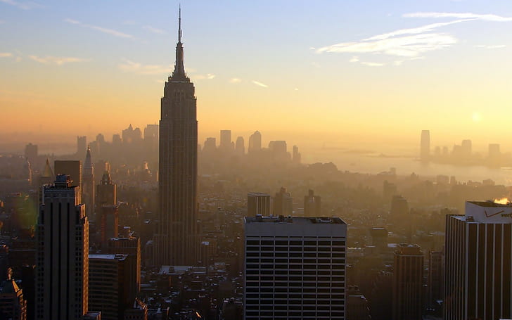 градски пейзаж, Ню Йорк, HD тапет