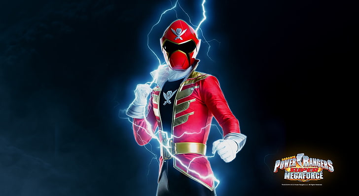 SMF Red, red Power Ranger wallpaper, Cartoons, Others, HD wallpaper