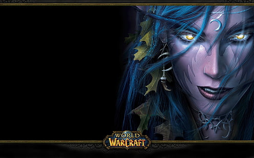 Fondo de pantalla de World of Warcraft, videojuegos, Elfos de la noche, World of Warcraft, Fondo de pantalla HD HD wallpaper