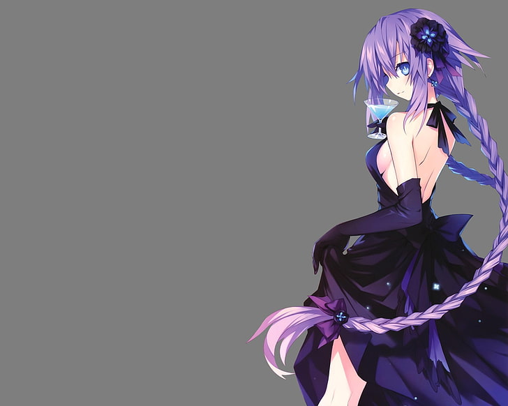 Purple Heart, Hyperdimension Neptunia, Anime, Anime Mädchen, HD-Hintergrundbild