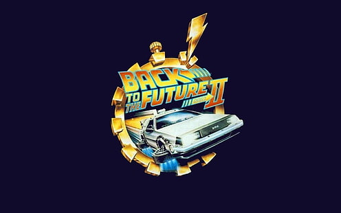Back To The Future, Back To The Future Part II, DeLorean, HD wallpaper HD wallpaper