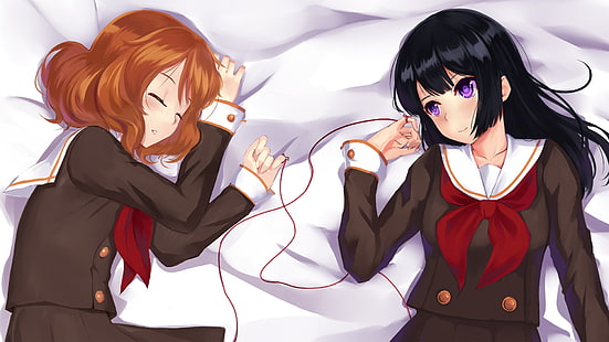 Anime, Anime Girls, Hibike!Euphonium, Kousaka Reina, Oumae Kumiko, HD-Hintergrundbild HD wallpaper