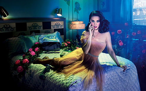 wanita, Katy Perry, Wallpaper HD HD wallpaper